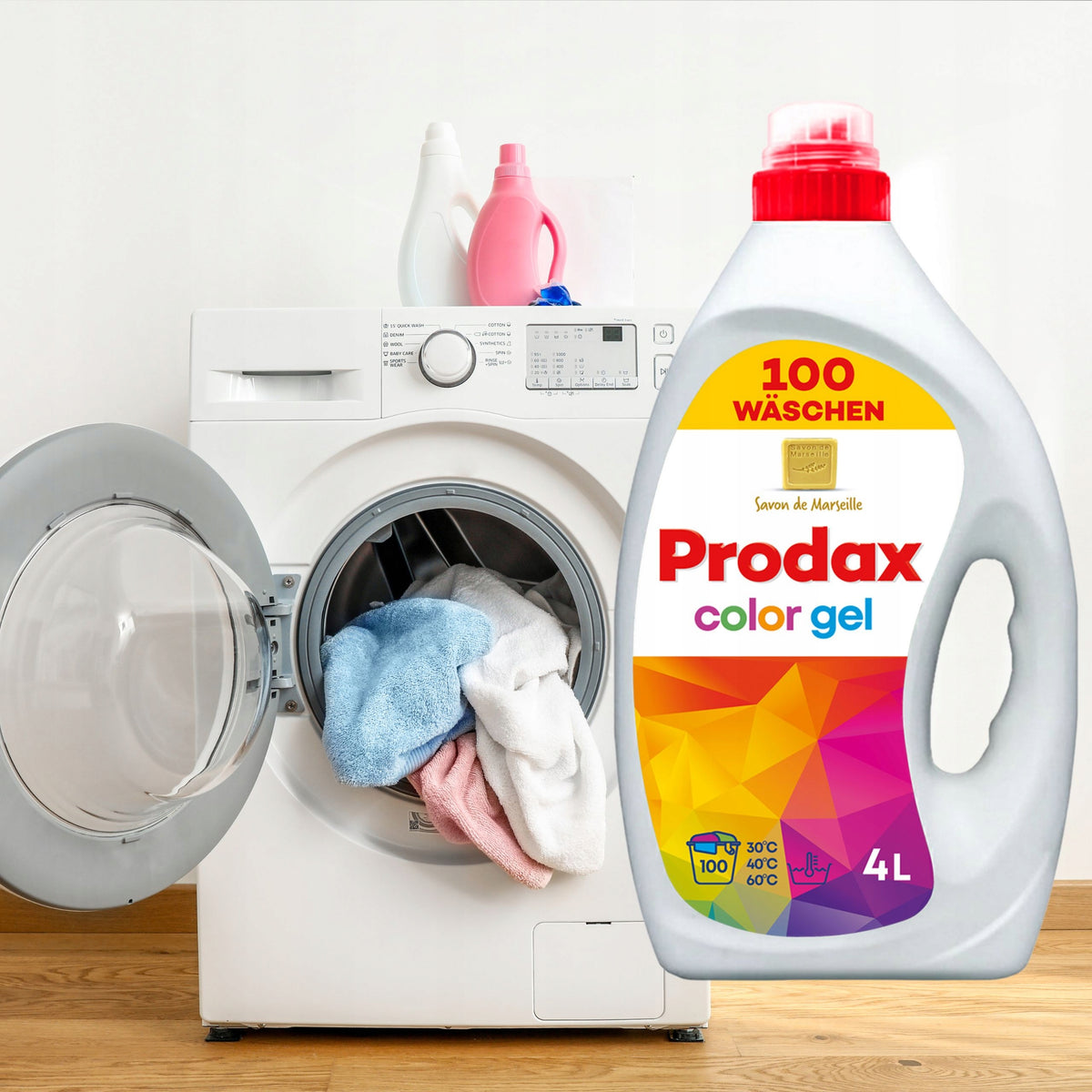 Set of 2x Washing Gel PRODAX Color 4l Form gel