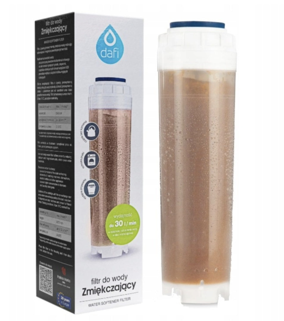 Set of 3 filters EKO DAFI: resin, carbon, polypropylene 25 µm Packaging status original