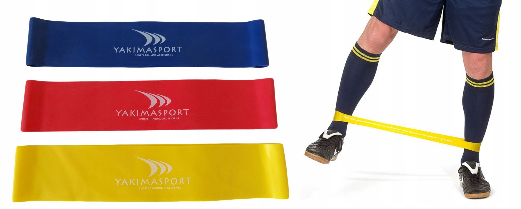 Set of 3 fitness exercise rubbers MINI POWER BAND 2-16kg Yakimasport Manufacturer code 100114