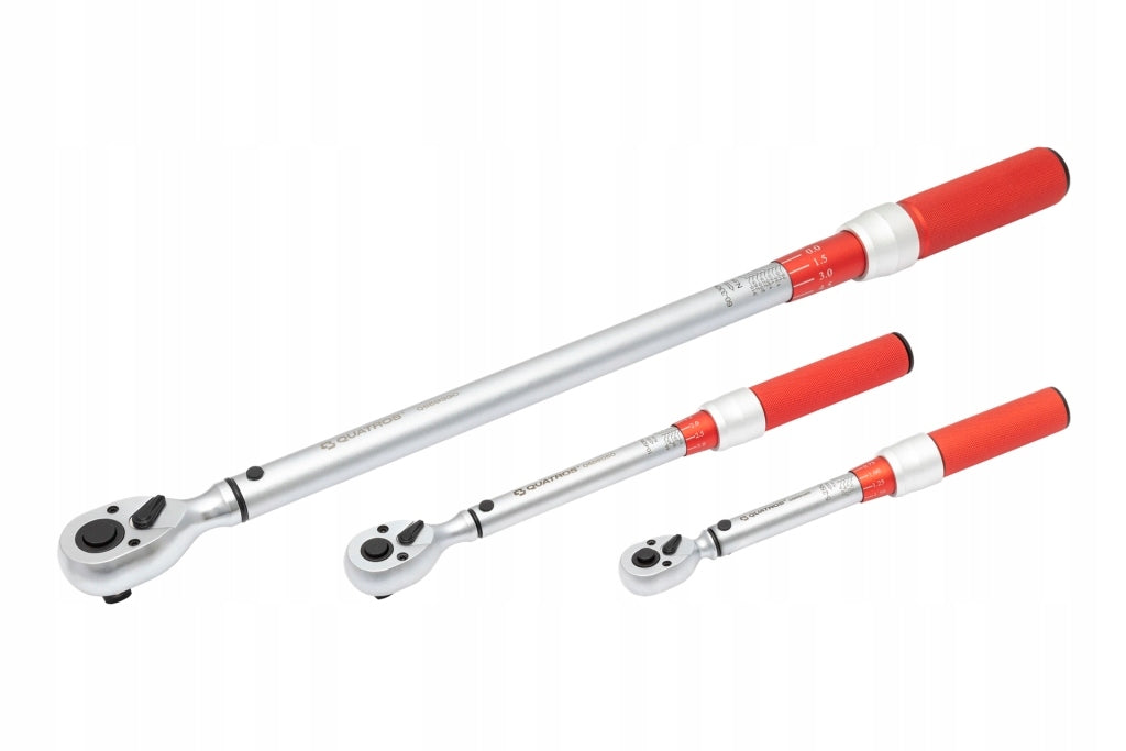 Set of 3 torque wrenches 2-330Nm in case Quatros QS59004 Manufacturer code QS59004