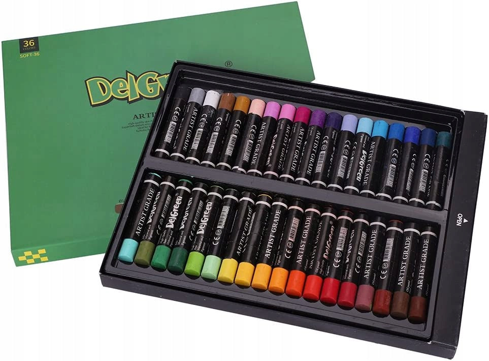 Set of 36PCS pastel with paint stick Paint Painting