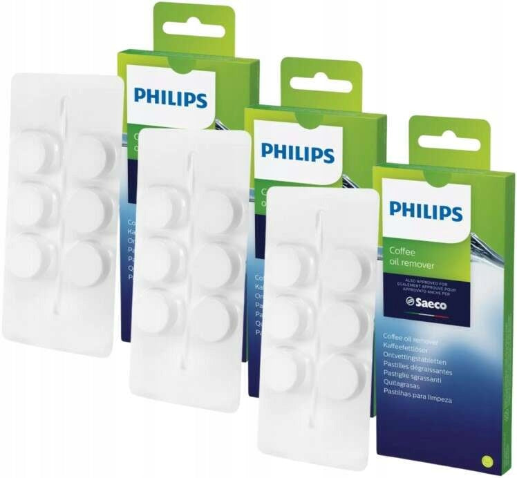 Set of 3x Cleaning tablets Philips CA6704/10 18 pieces