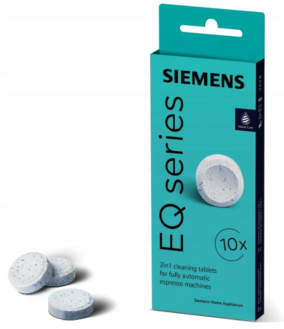 Set of 3x Cleaning tablets for Siemens TZ80001B machines 30 pieces Brand Siemens