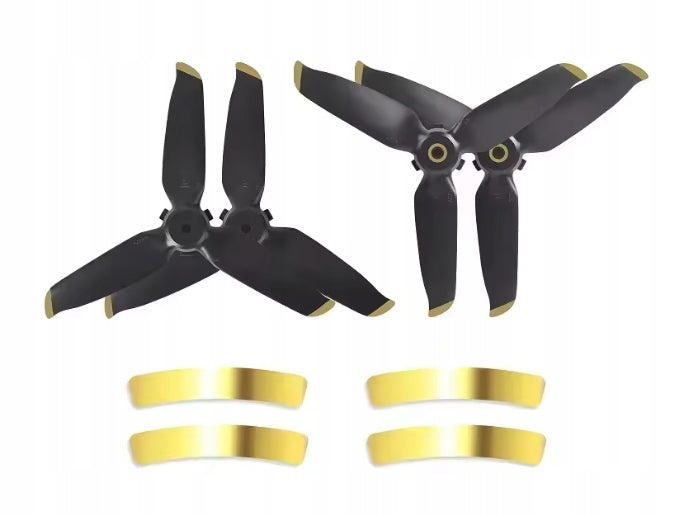 Set of 4 Propellers for DJI FPV COMBO DRONE CODE 5328S GOLD Set Accessories Brand Sunnylife