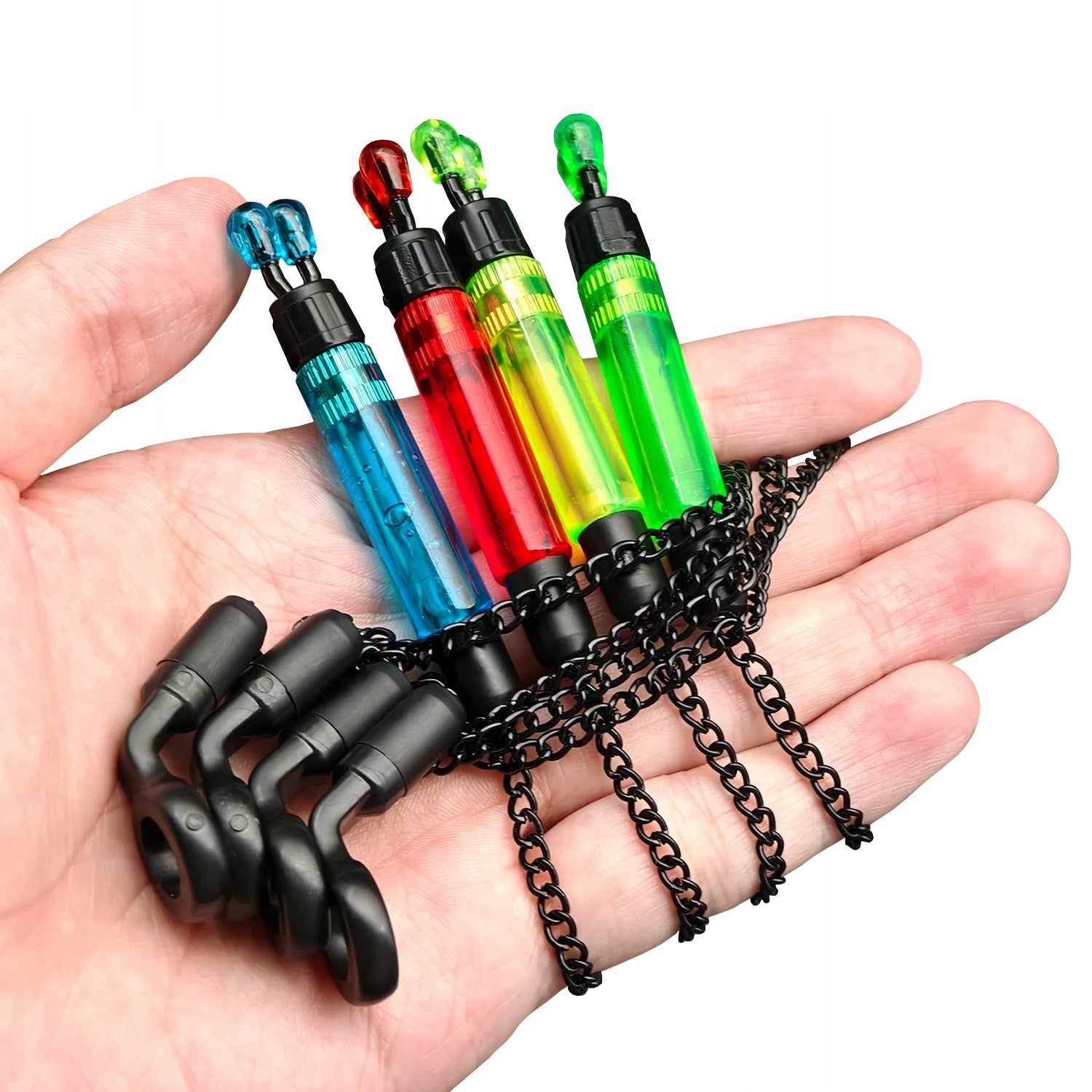 Set of 4 colors - swingers on a chain in a box of skylight beacons EAN (GTIN) 5900415090441