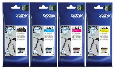 Set of 4x Brother LC3237 MFC-J5945DW HL-J6000DW