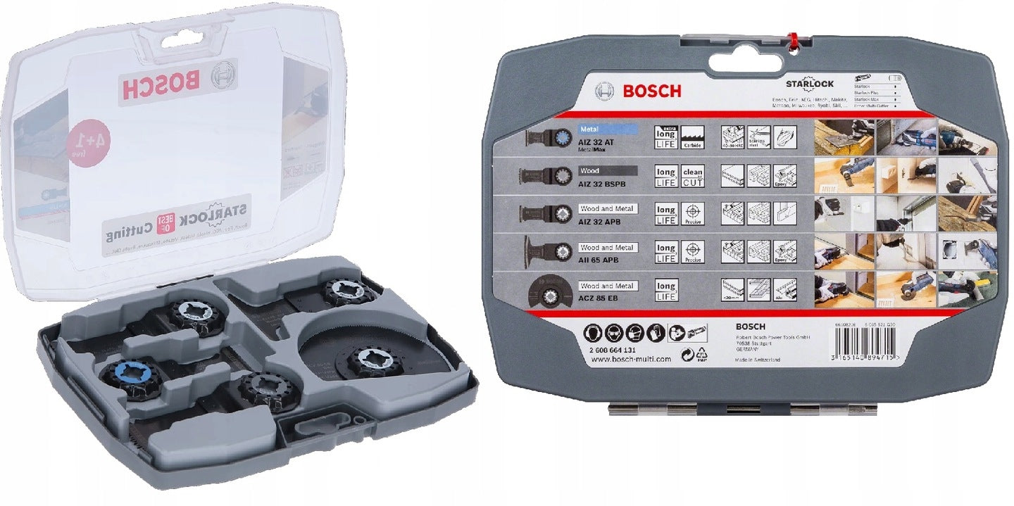 Set of 5 saw blades Bosch Starlock AIZ32AT AIZ32BSPB AII65APB ACZ85EB Brand Bosch