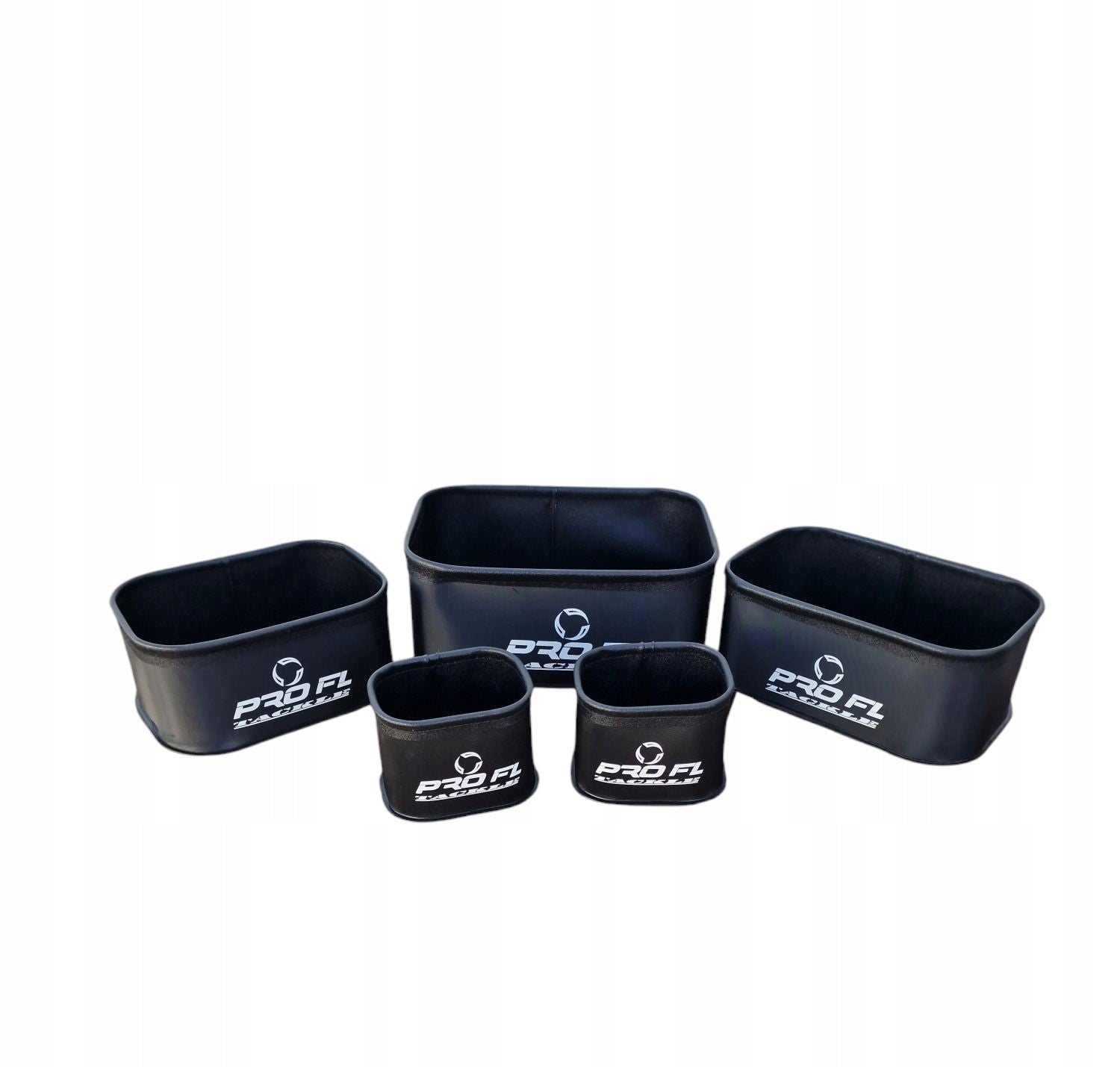 Set of 5x EVA Fishing Container FL Box Feeder for baits