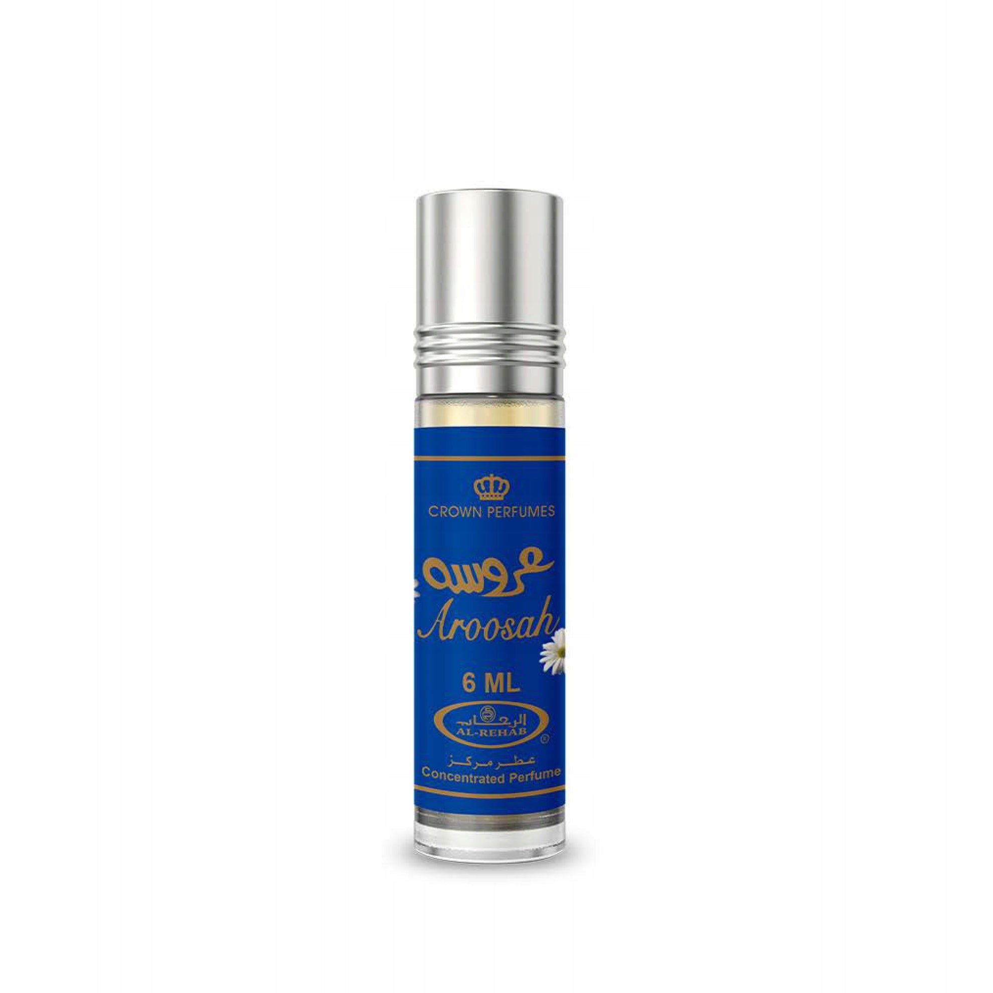 Set of 6 Perfumes in AROOSAH CPO Women's Oil 6 ml Al Rehab Packaging status original