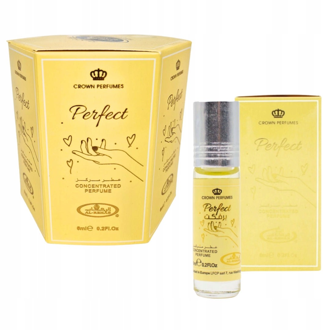 Set of 6 Perfumes in Perfect CPO Women's Oil 6 ml Al Rehab