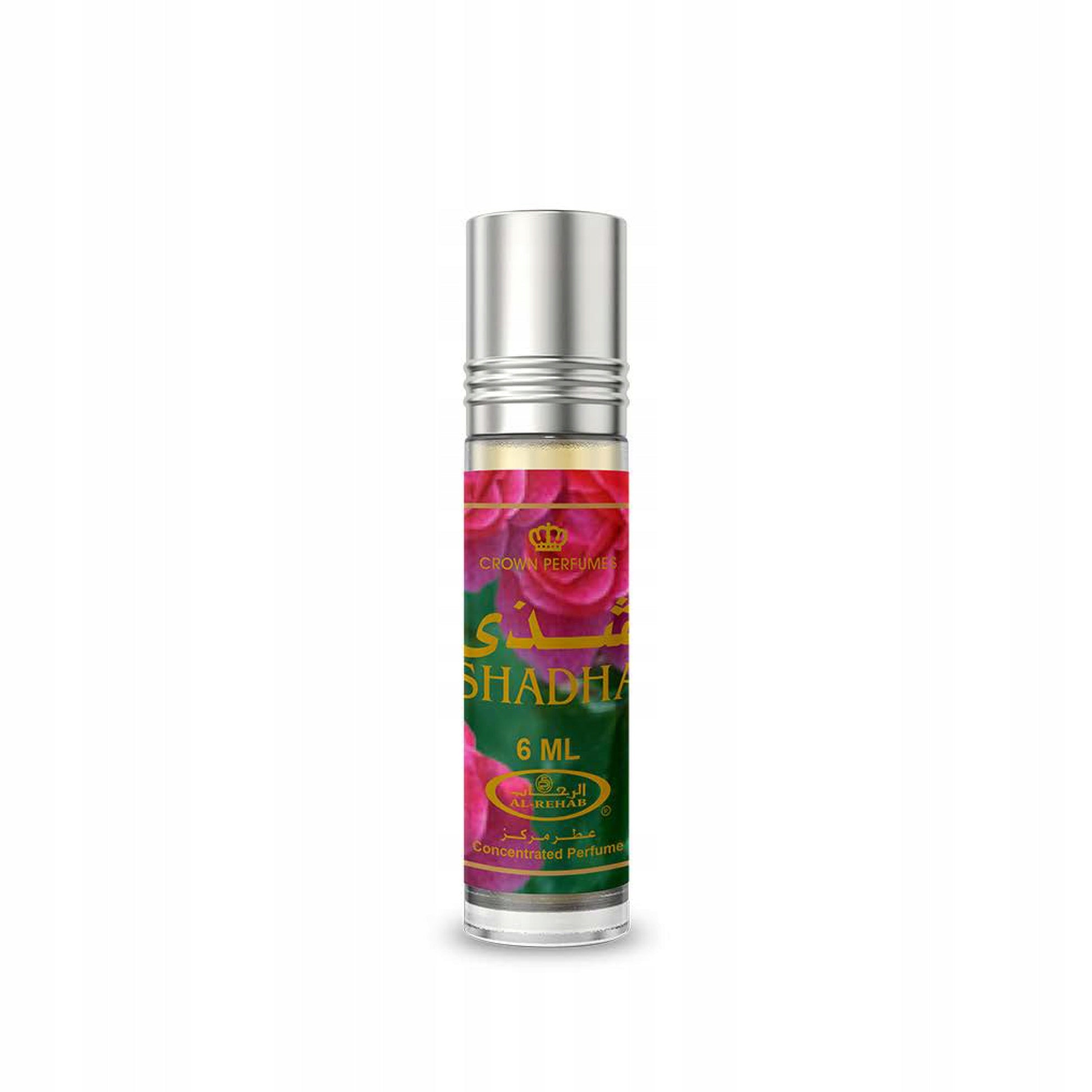 Set of 6 Perfumes in SHADHA CPO Women's Oil 6 ml Al Rehab Brand Al-Rehab
