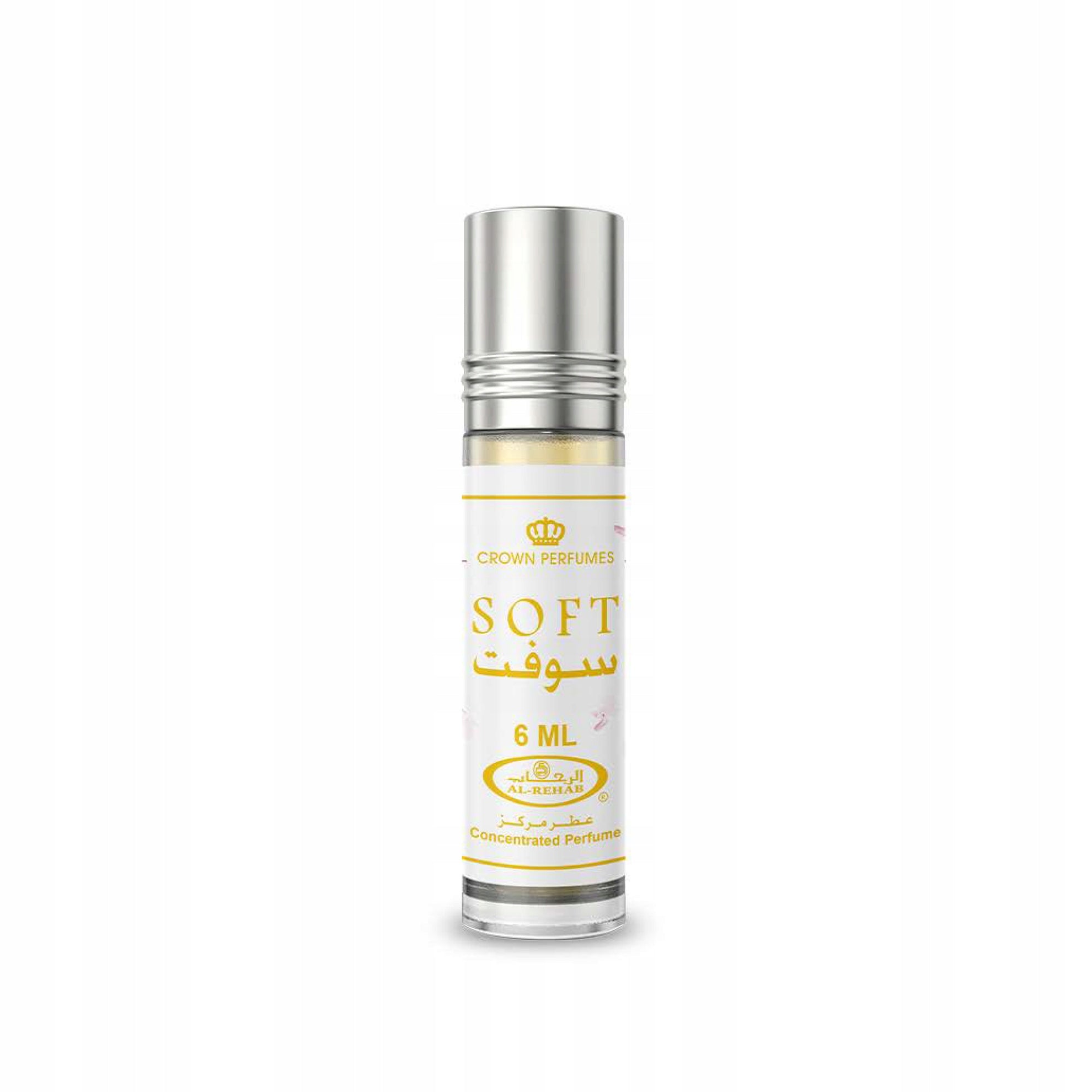 Set of 6 Perfumes in SOFT CPO Women's Oil 6 ml Al Rehab Brand Al-Rehab