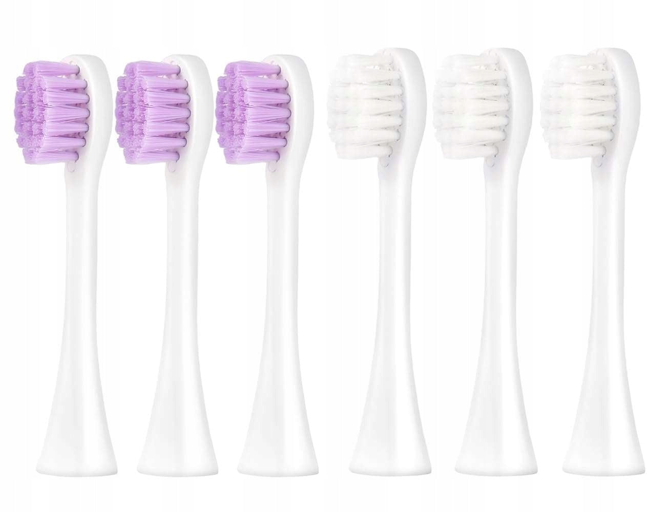 Set of 6 Replacement Toothbrush Heads Curaprox Hydrosonic