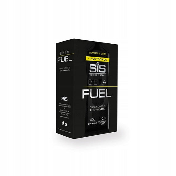 Set of 6 x Energy gel SIS BETA FUEL GEL Nootropics lemon-lime