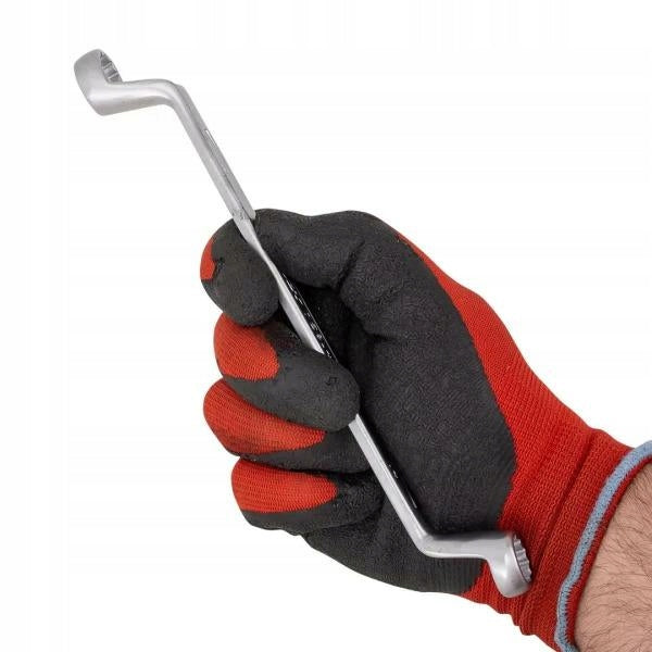 Set of 8 bent eye wrenches 6-22 mm 12-angle CrV steel Forcekraft Brand Forcekraft