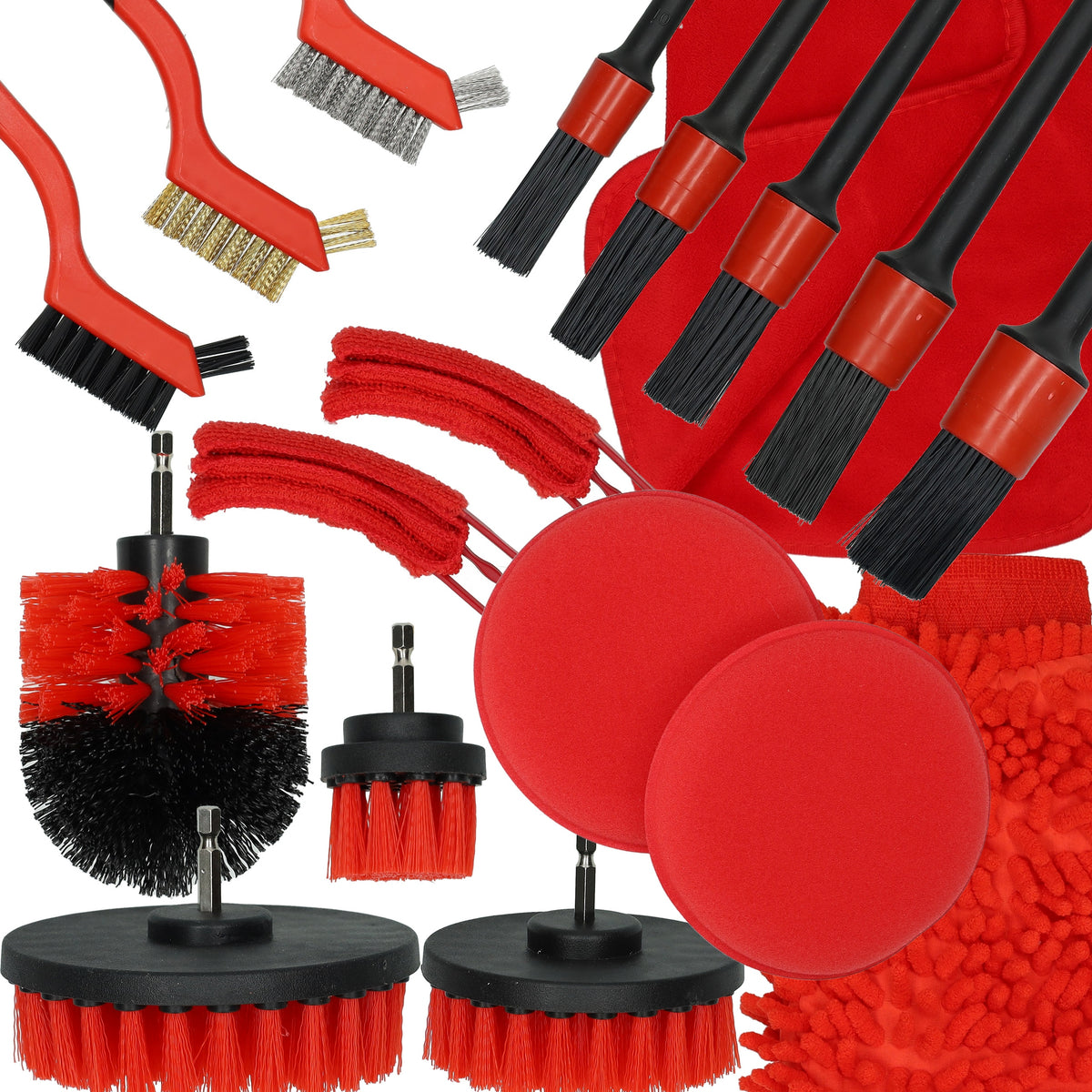 Set of Accessories for Cleaning and Care of Lacquer ULFUR Oft UF15135