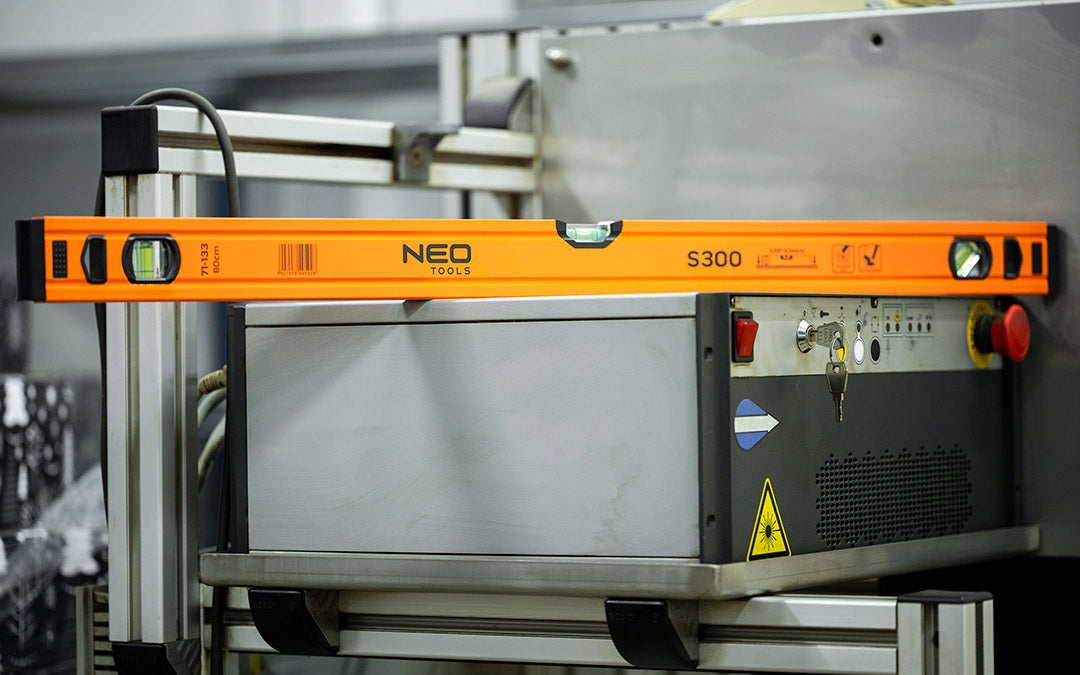 Set of Aluminum Levels 3 pcs Level 40/60/80 cm NEO TOOLS Manufacturer code Zestaw poziomnic NEO TOOLS 3 szt.