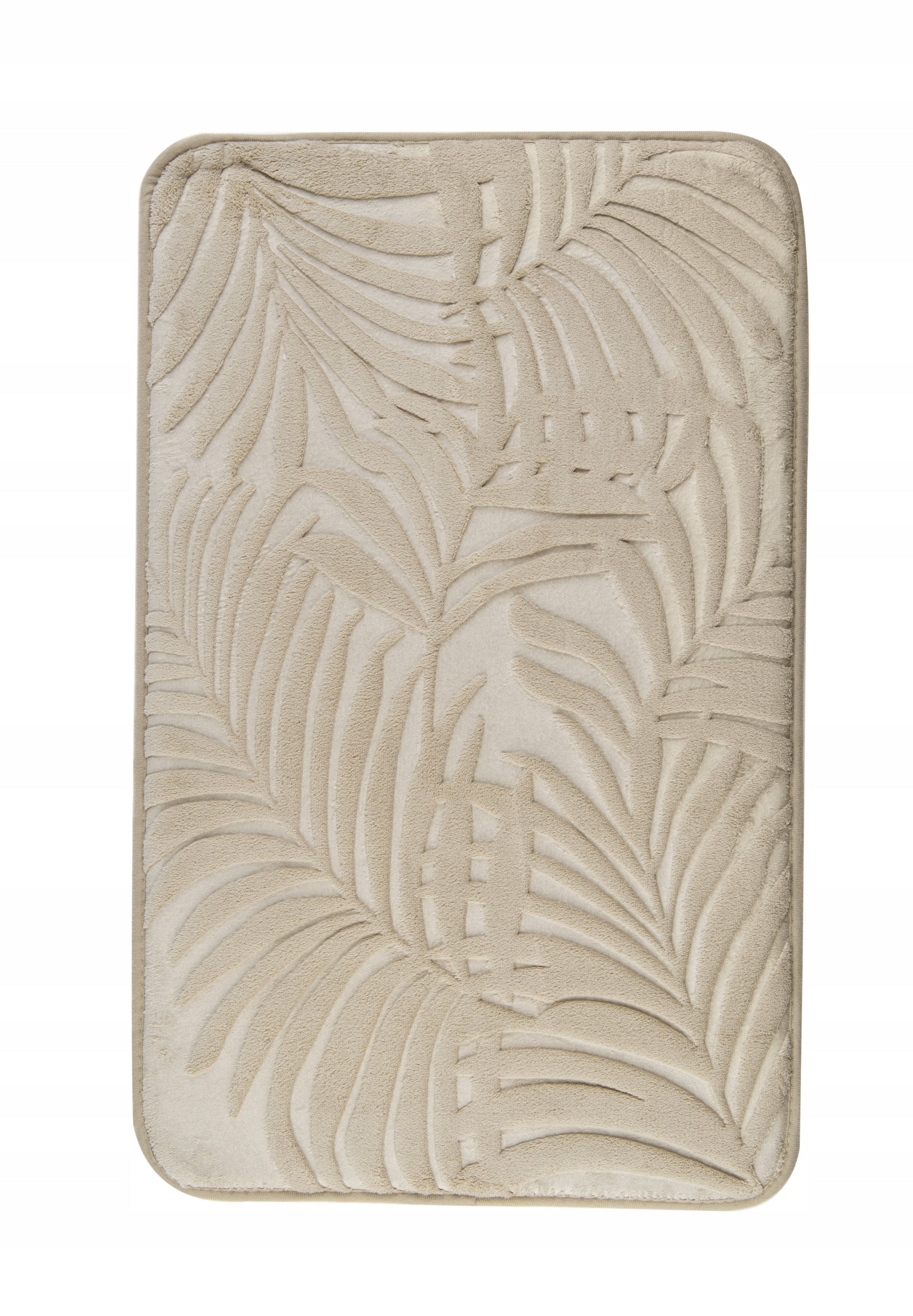 Set of Bathroom Rugs Beige NON-SLIP Florida 2 PCS Manufacturer code 29360