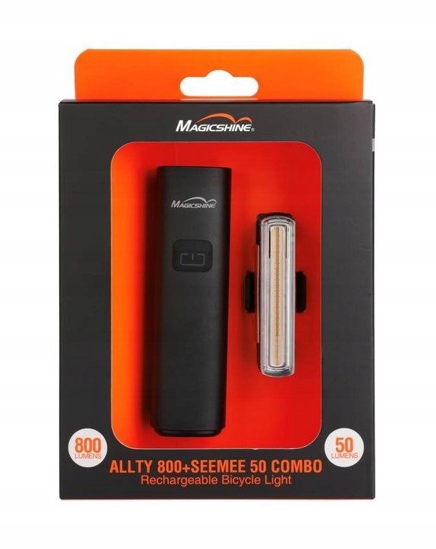 Set of Bicycle Lamps MAGICSHINE Front+Rear Light ALLTY800 + SEEMEE 50 Manufacturer code MGS-ALLTY800-SEEMEE20V2