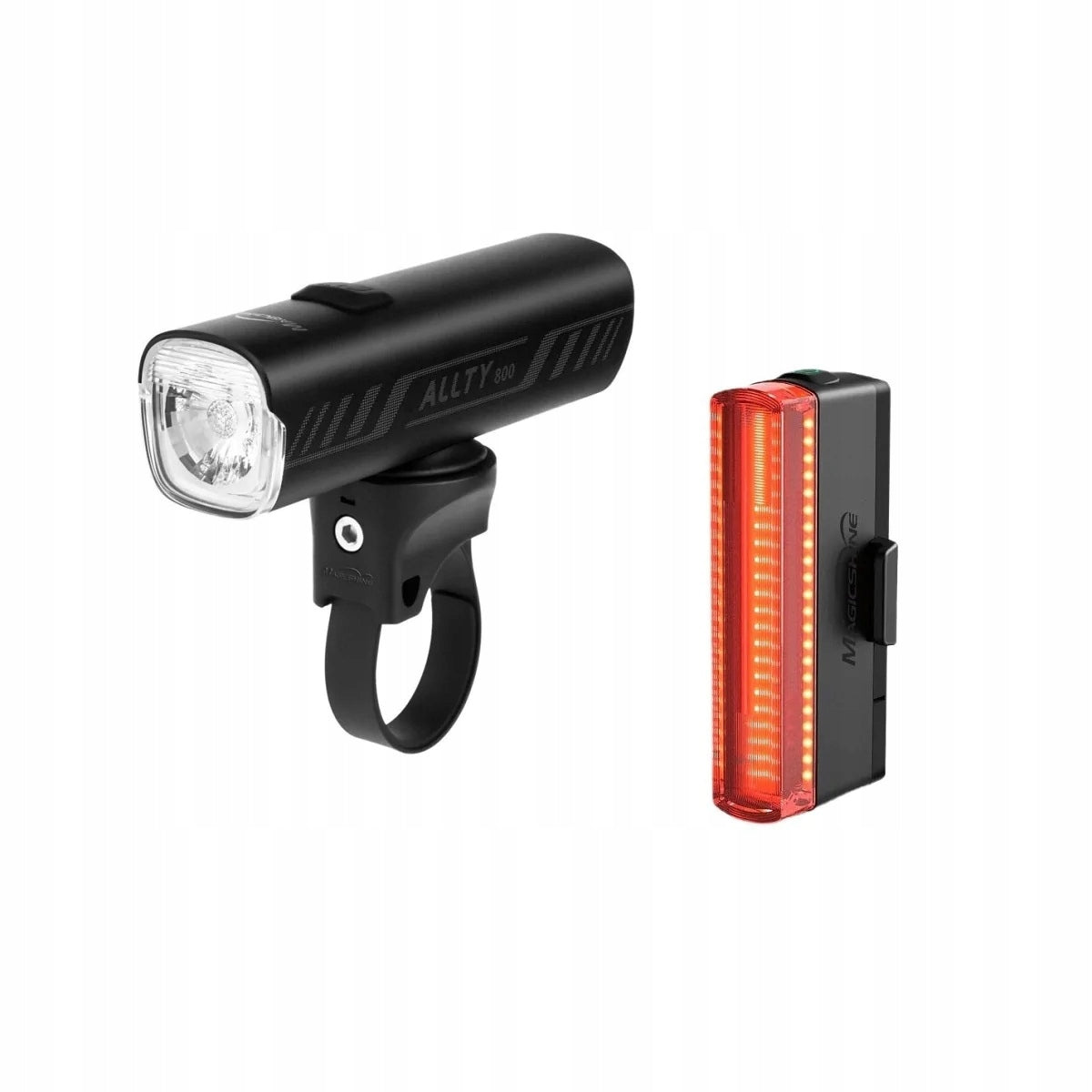 Set of Bicycle Lamps MAGICSHINE Front+Rear Light ALLTY800 + SEEMEE 50