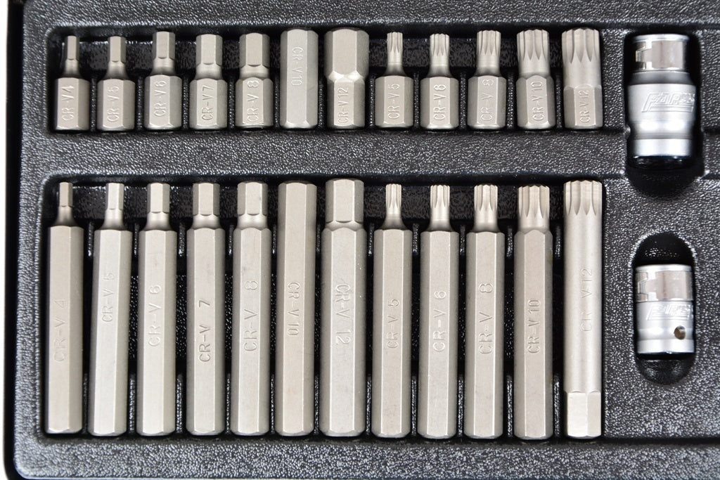 Set of Bit Wrenches 40el Wrenches TORX IMBUS SPLINE CrV Farys FR2350 Product weight with unit packaging 2 kg