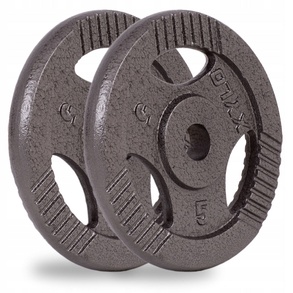 Set of CAST IRON LOADS 10KG plates CAST IRON circulation WEIGHTS discs METAL