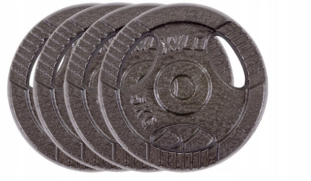 Set of CAST IRON LOADS 20KG plates CAST IRON circulation WEIGHTS discs METAL Packaging status original