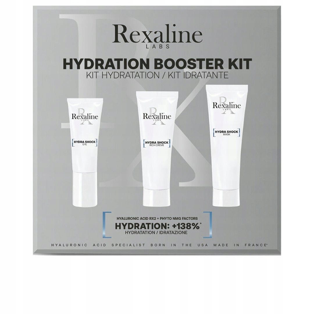 Set of Cosmetics Rexaline Hydra Shock Hydration 3 Parts