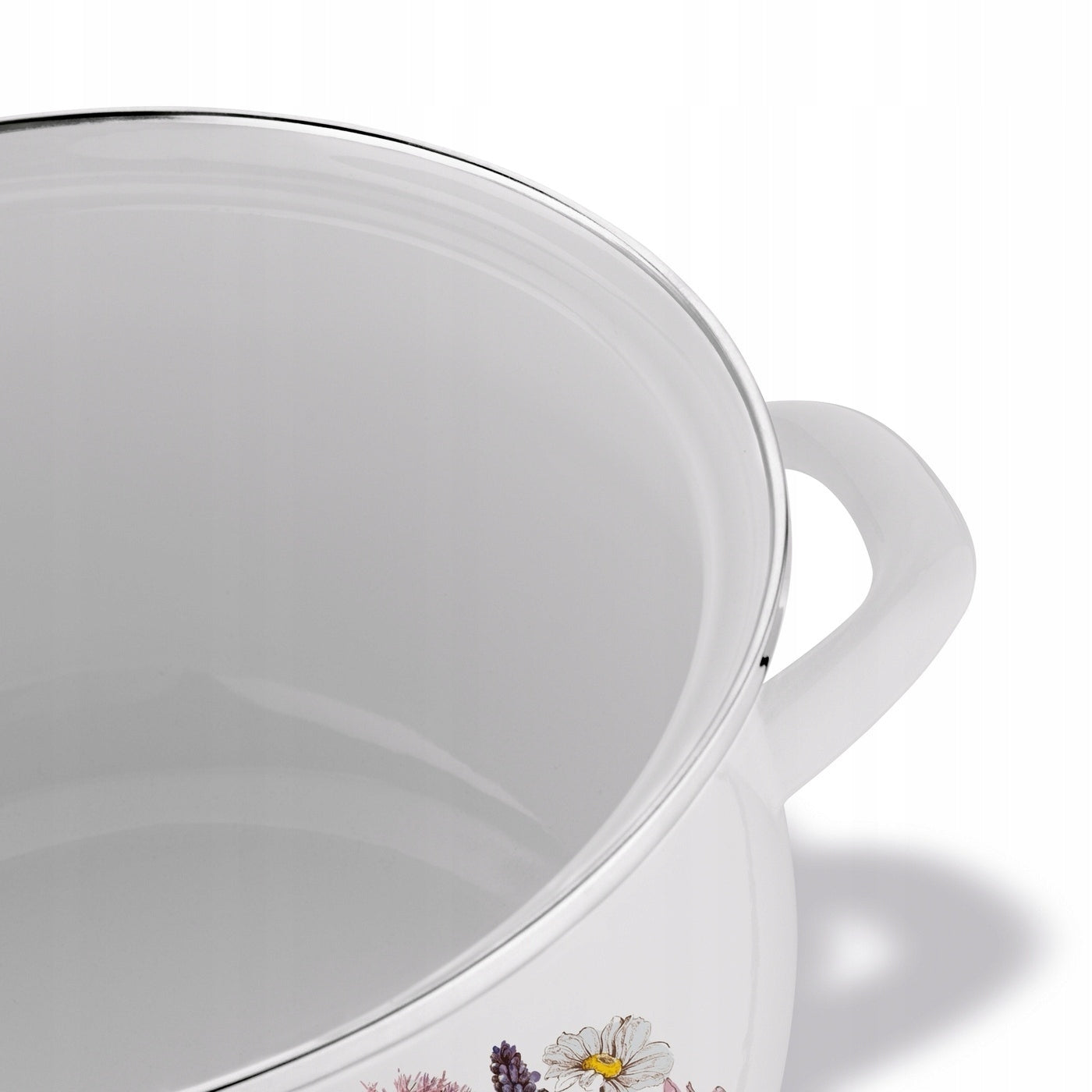Set of ENAMEL POTS LID Tadar Herbal 8 el 16/18/20/22 cm Number of items in the set 8