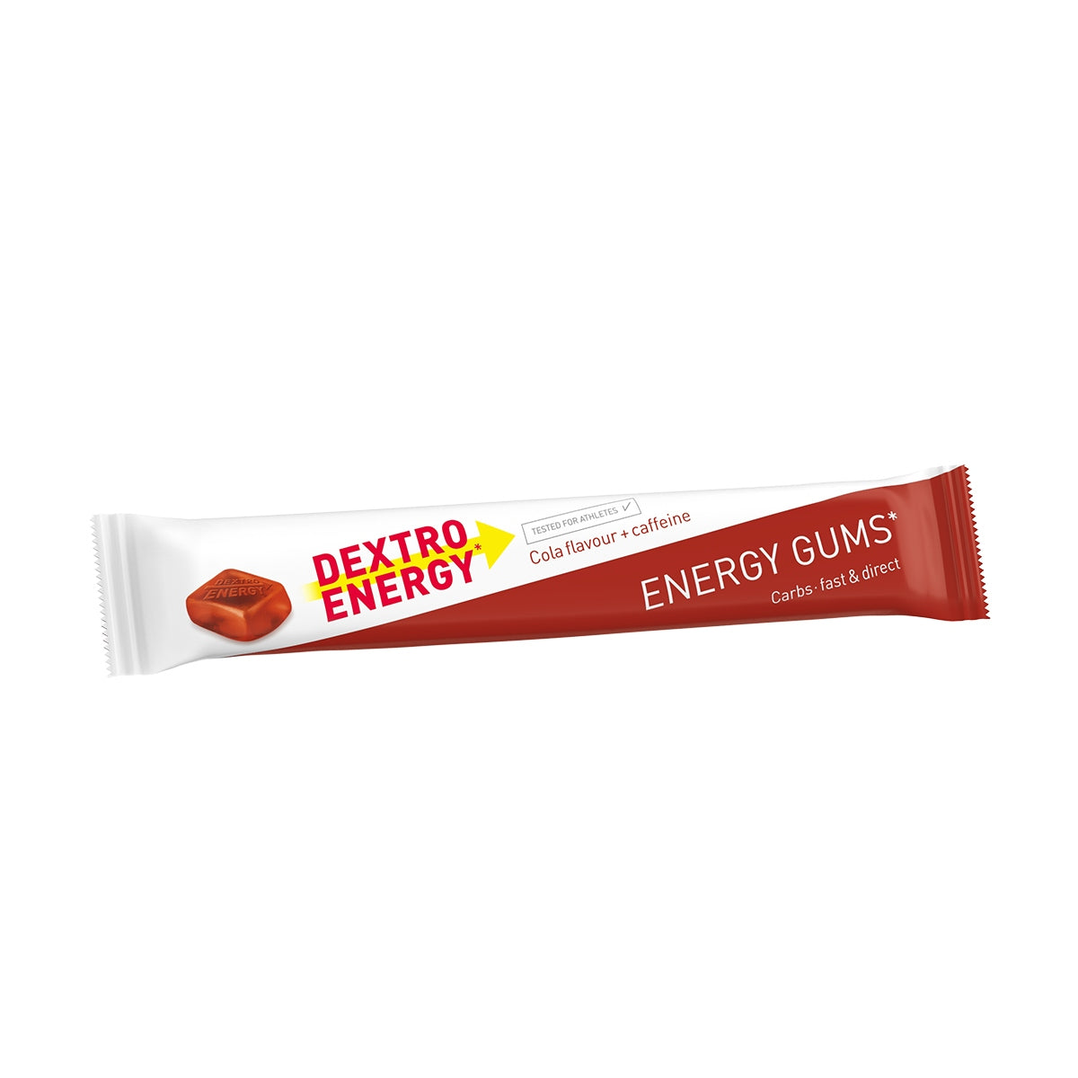 Set of Energy Gummies Dextro Energy Gums mix 8 Pieces Caffeine Magnesium Brand Dextro Energy