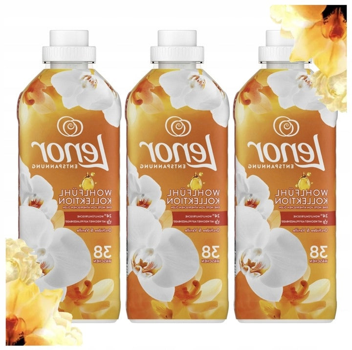 Set of Fabric Rinsing Liquids ORCHID AND VANILLA 950 ml Aromatic
