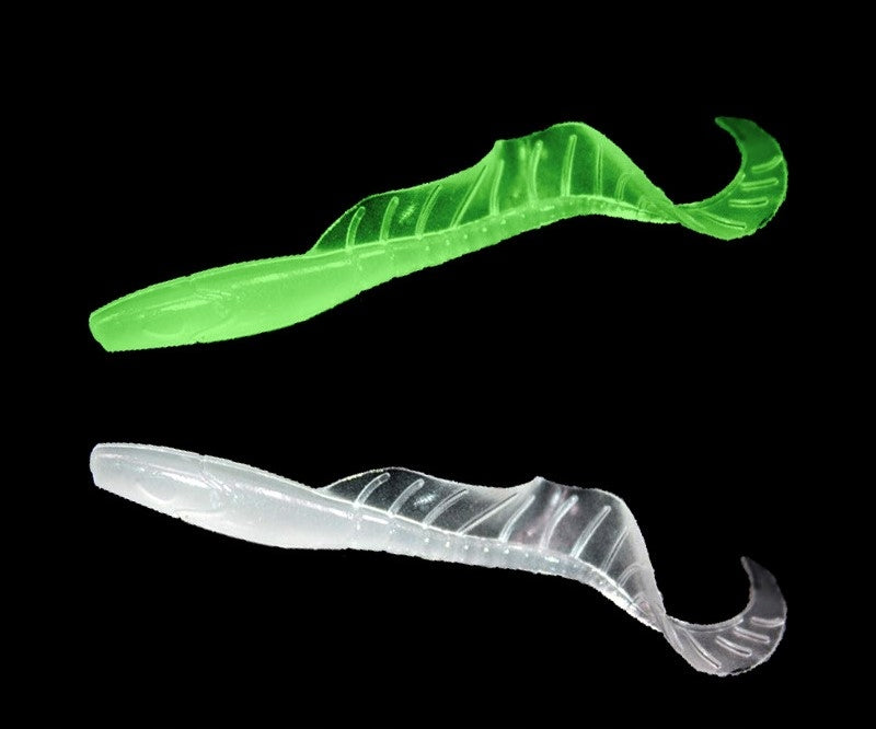 Set of Fishing Lures Rubber Twisters Lures for Spining Mega 50pcs Manufacturer code Zestaw Twisterów 50 szt
