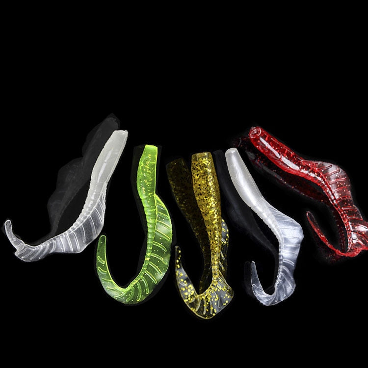 Set of Fishing Lures Rubber Twisters Lures for Spining Mega 50pcs Packaging status original