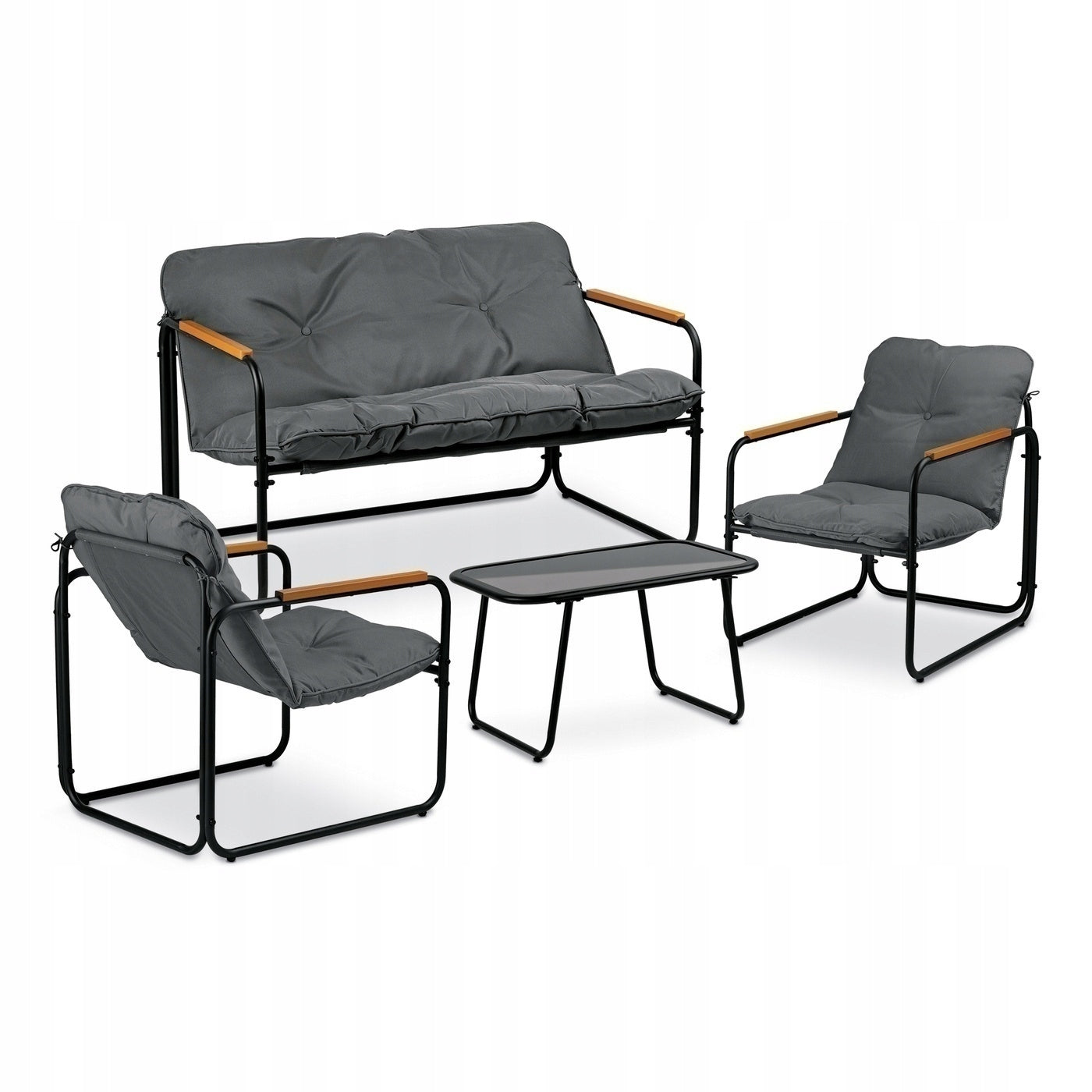 Set of GARDEN FURNITURE Terraced Sofa CHAIRS TABLE Tadar Terrazzo 4 el Manufacturer Tadar