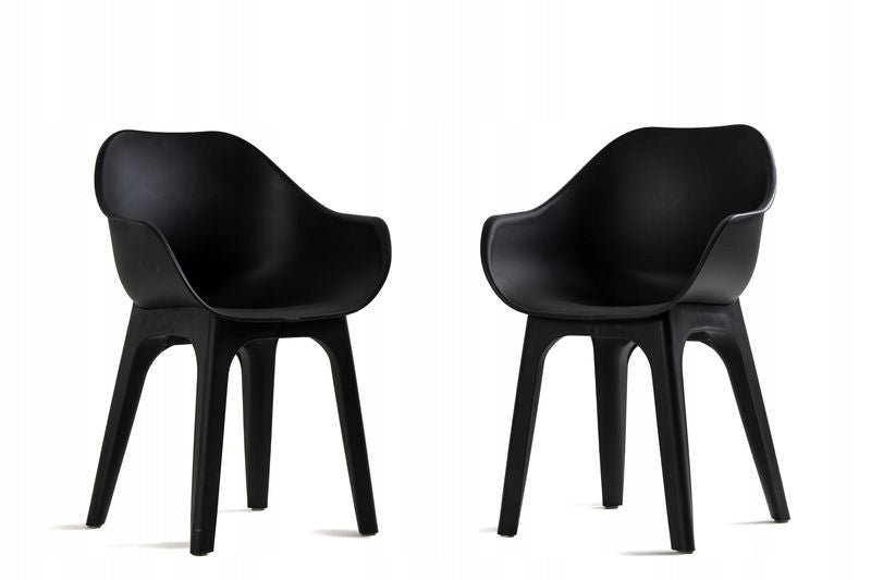 Set of Garden Furniture Liveto Duo 6 chairs + table Main material synthetic material
