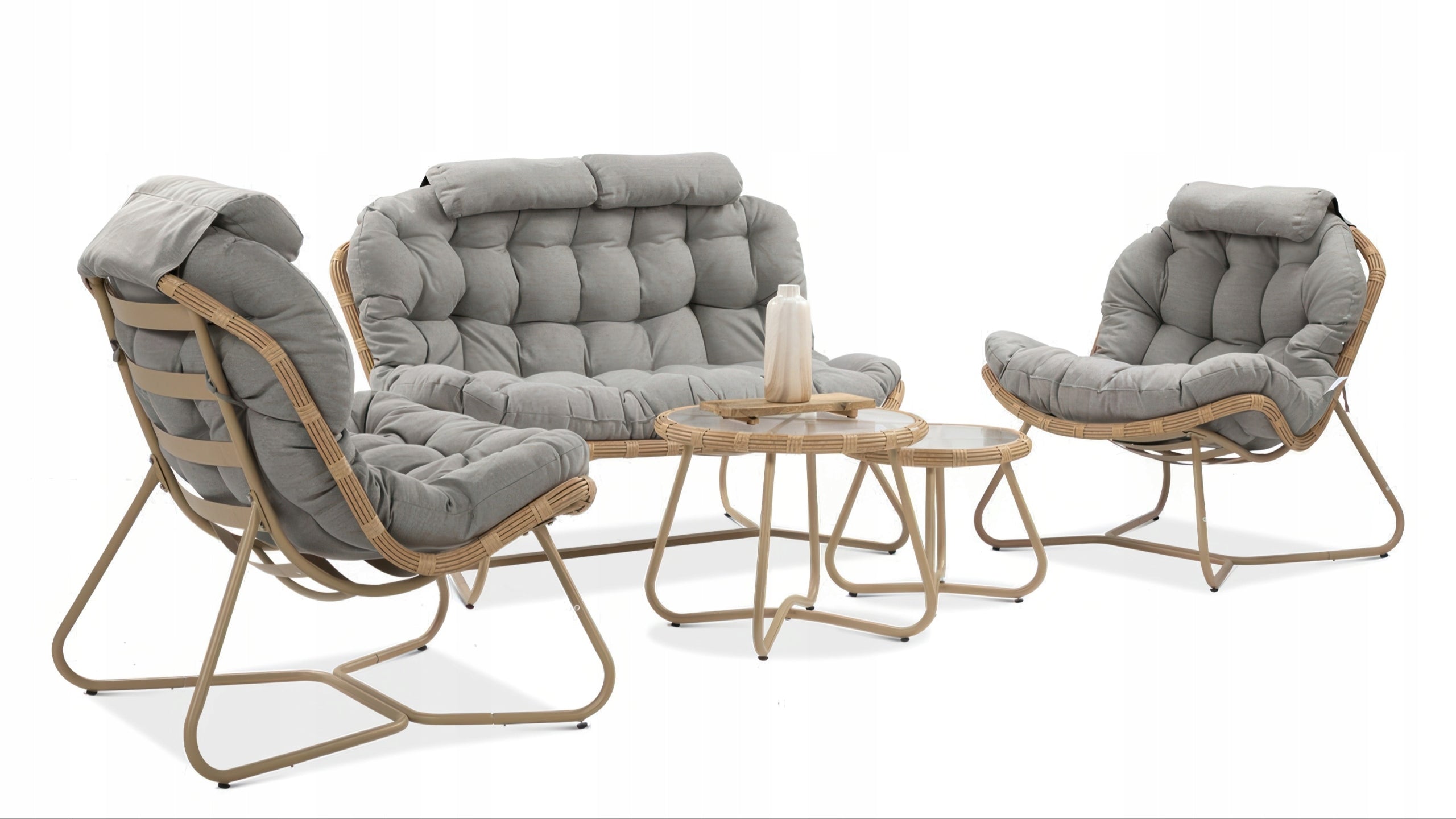 Set of Garden Furniture RODOS Sofa 2xFotel 2xCoffee Table for Terrace Garden Manufacturer Focus Garden