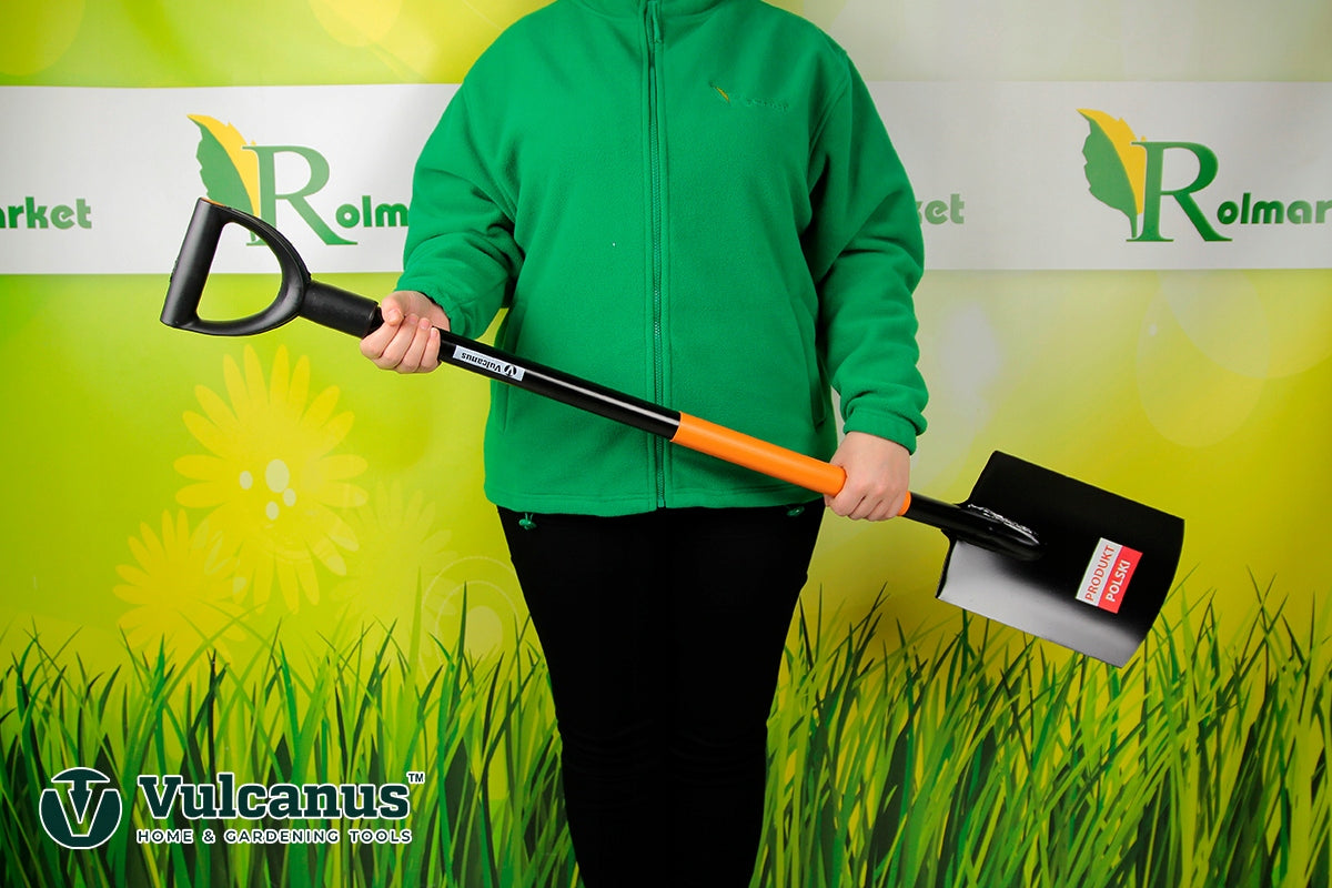 Set of Garden Tools Spade Straight Rake Weeder Brand Vulcanus