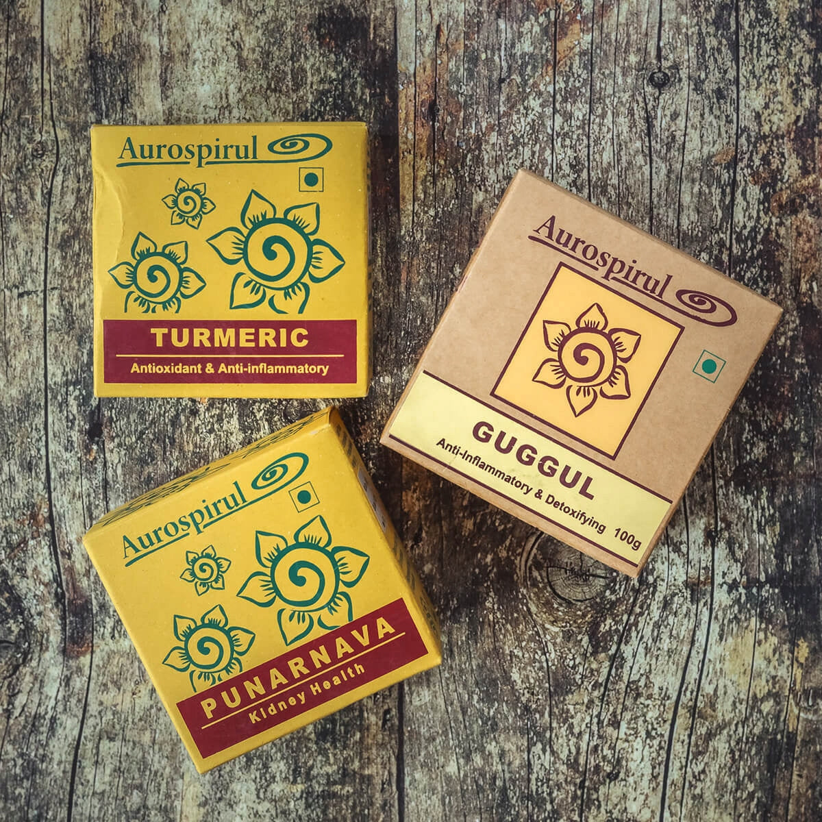 Set of Herbs FOR JOINTS AND MOBILITY Cert. India ORGANIC Ayurveda Aurospirul Medical device no