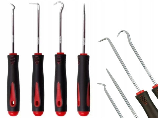 Set of Hooks with Handle Grippers for O-ring Seals Segers HOOKS