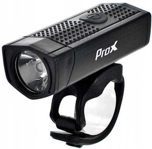 Set of Lamps PROX AERO Front 400Lm + Rear 10Lm USB Color black
