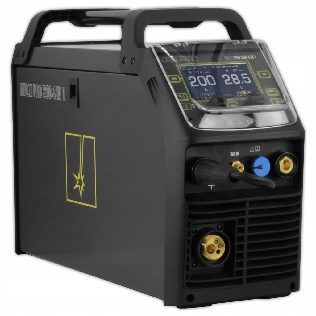 Set of MULTIPRO 200 MMA MIG TIG AC/DC HF welder Brand Spartus