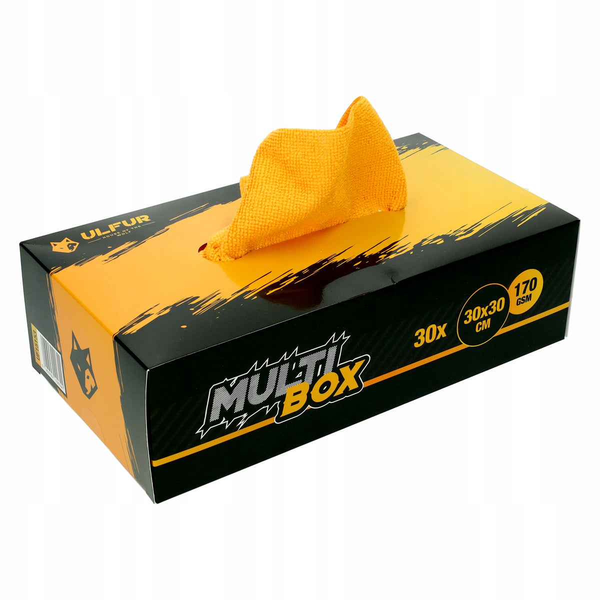 Set of Microfiber 30 pcs 30x30 cm 170 GSM Practical MultiBox Dispenser ULFUR Manufacturer code UF15153