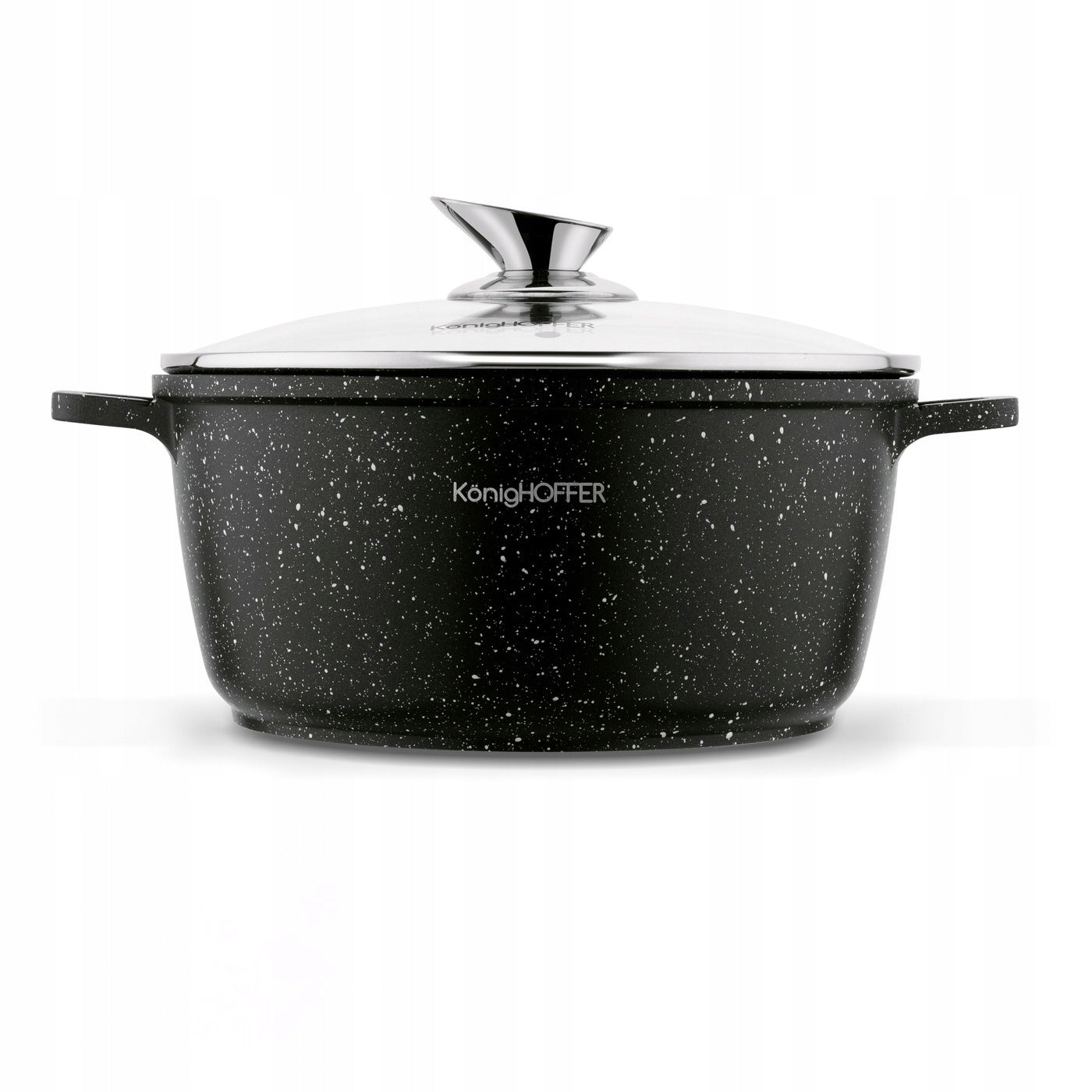 Set of PAN POTS with Lids LARGE + Pads Konighoffer Pollo 16el Brand Konighoffer