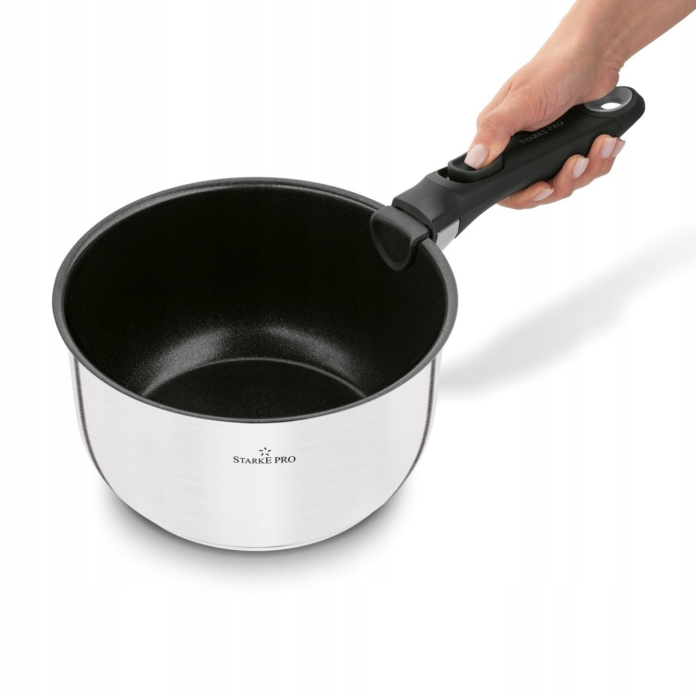 Set of POTS 3x Detachable HANDLE Set INDUCTION GAS Starke Pro Susvid Brand Starke Pro