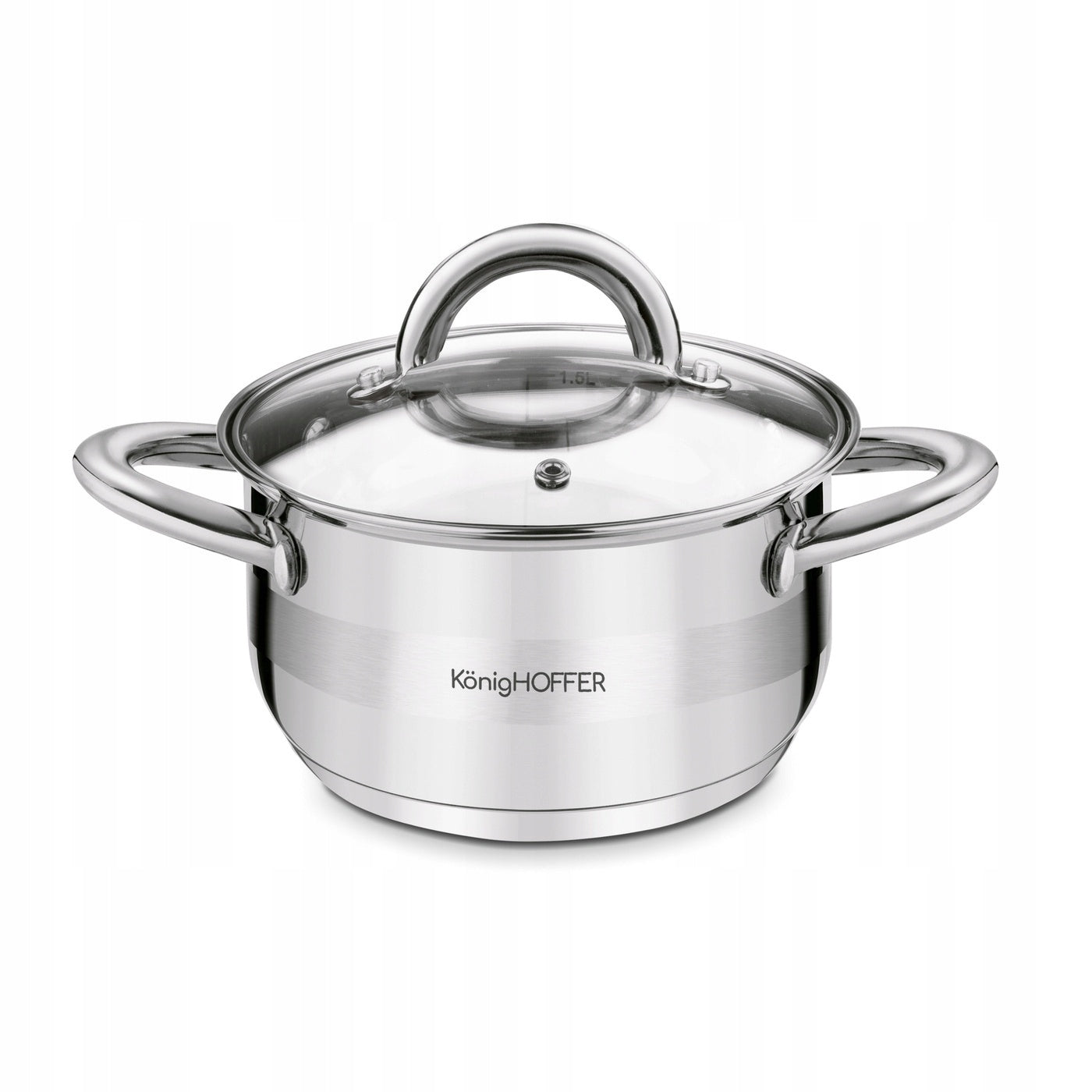 Set of POTS Induction LID Steel Konighoffer Faro 8 el 16/18/20/24 Number of items in the set 8