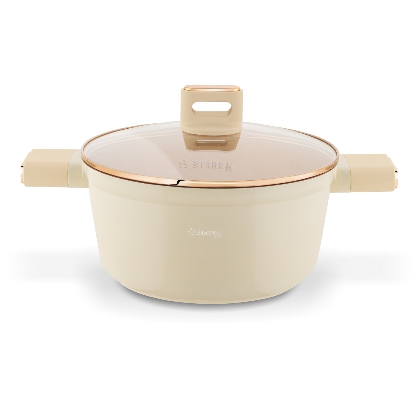 Set of POTS Induction PAN Rondel Starke Pro Starlet Beige 10 el Color beige