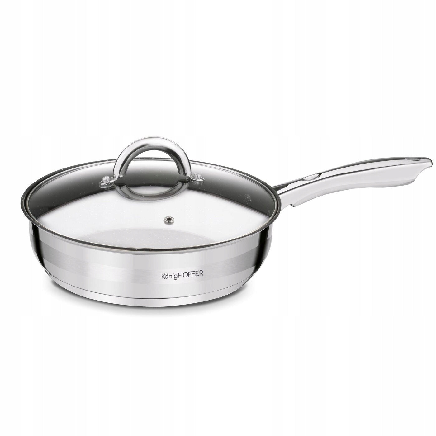 Set of POTS Pan LID INDUCTION Gas Rondel Konighoffer Faro 12 el Brand Konighoffer