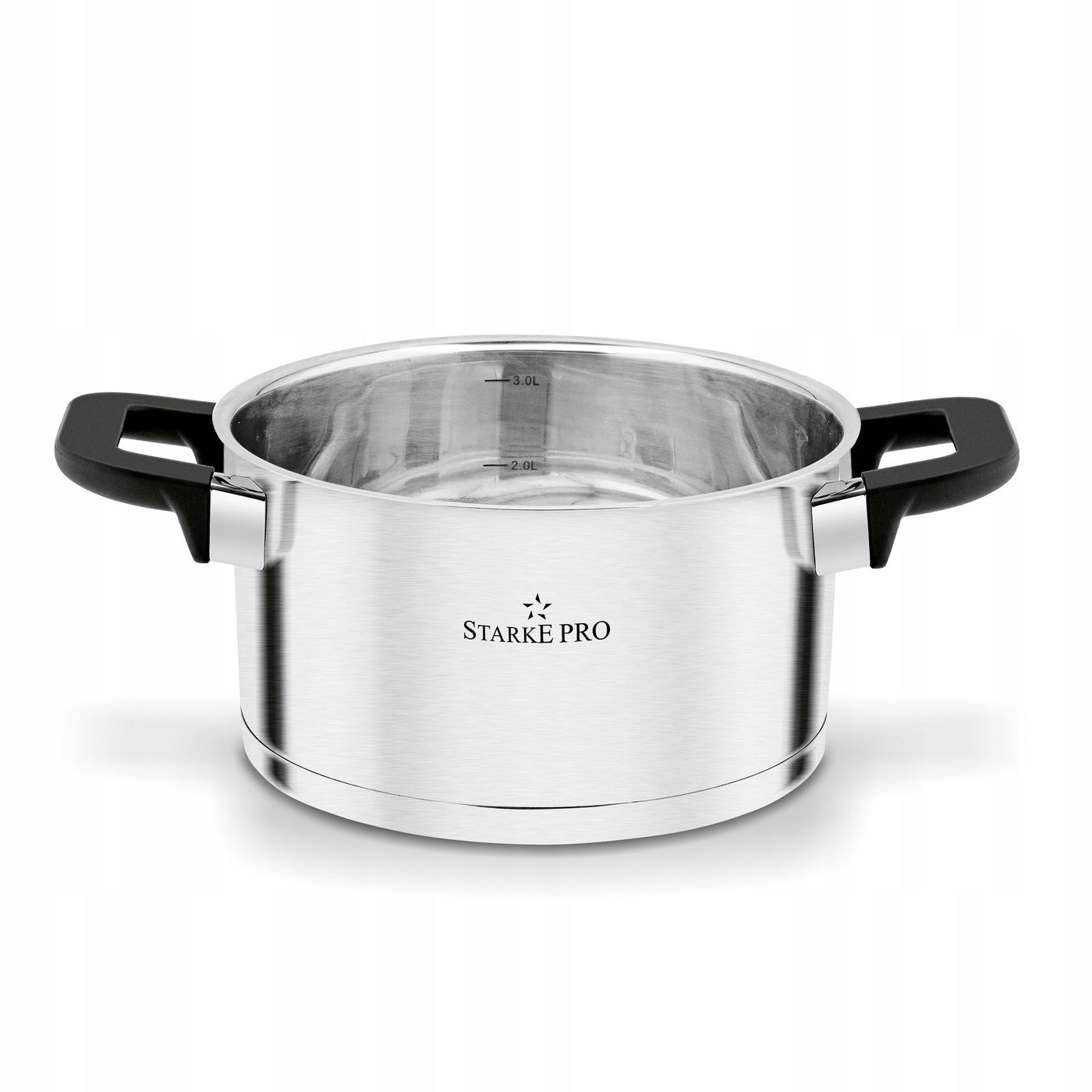 Set of POTS with Lids INDUCTION Gas Set Starke Pro Rigor 10 el Brand Starke Pro
