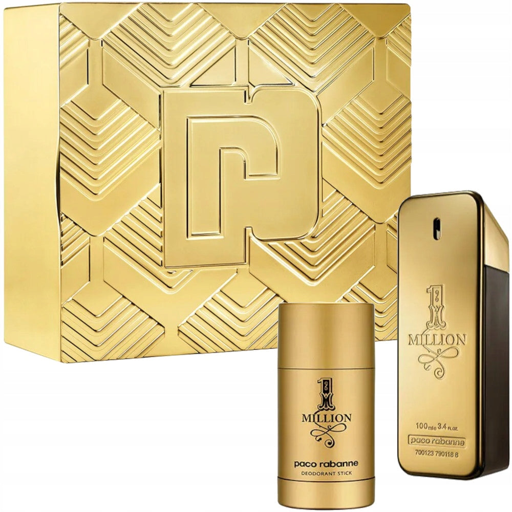 Set of Paco Rabanne 1 Million eau de toilette and deodorant stick