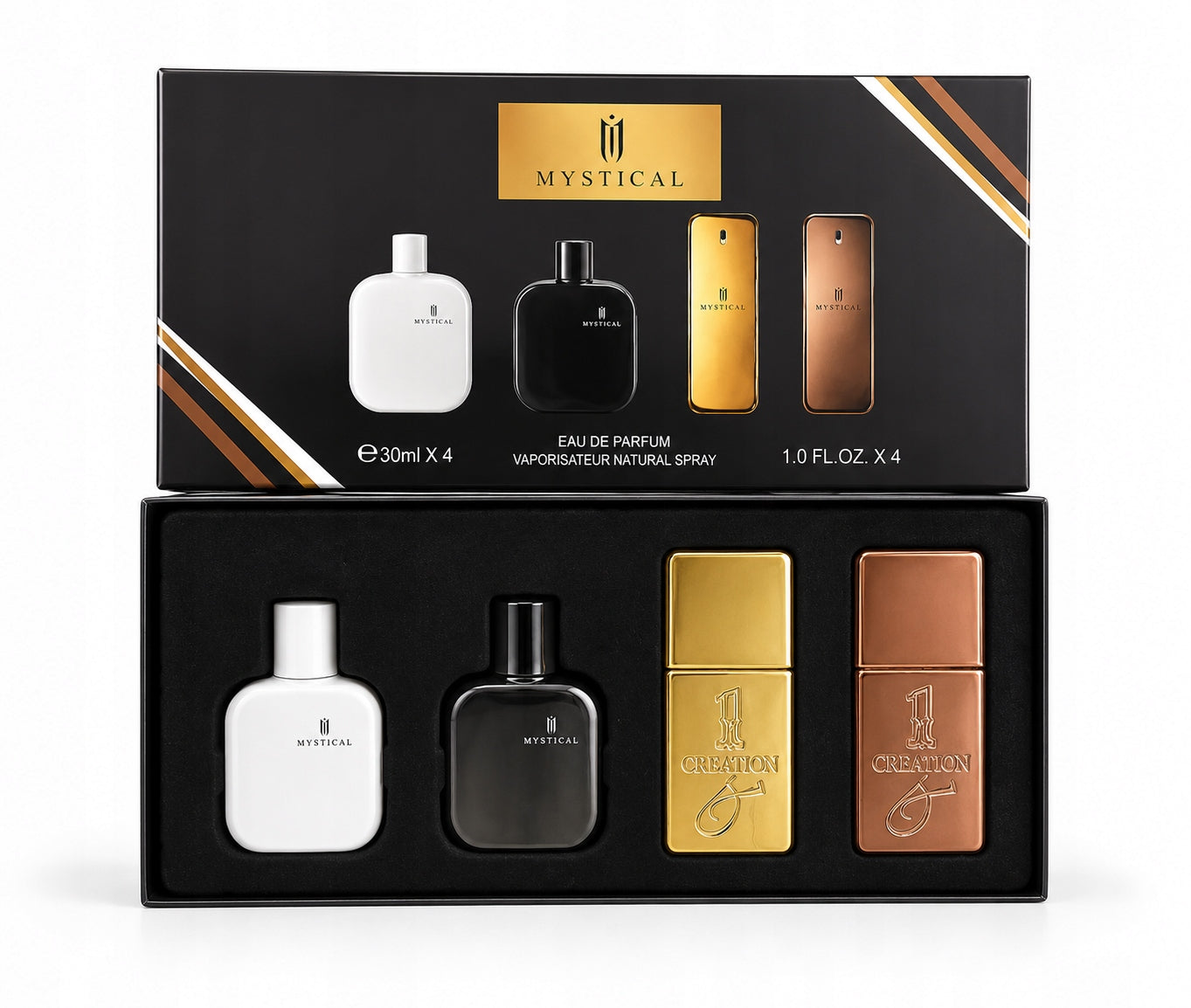Set of Perfume Men's Set of 4 x 30 ml Mystical For Men Perfumed Water Manufacturer code 5907001985716 05907001985716